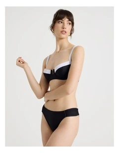 Charlotte Swim Bottom in Black