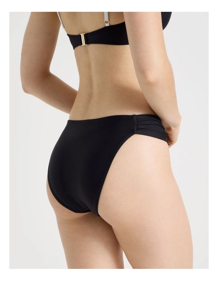 Charlotte Swim Bottom in Black image 5
