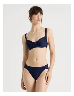 Charlotte Swim Bottom in Navy