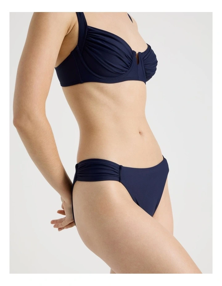 Charlotte Swim Bottom in Navy image 2
