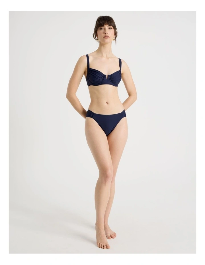 Charlotte Swim Bottom in Navy image 3