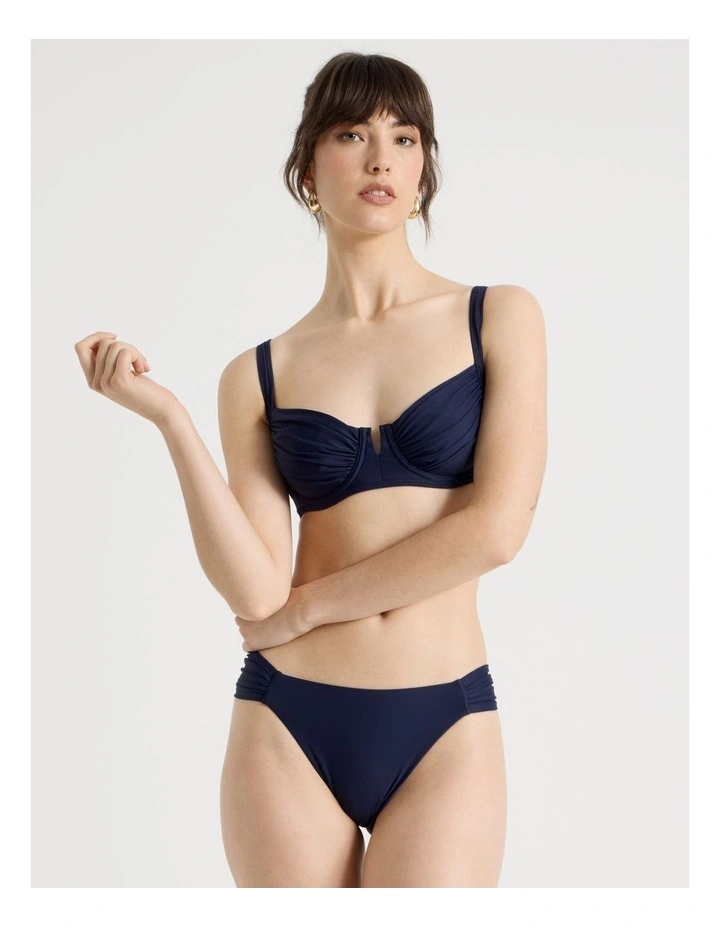 Charlotte Swim Bottom in Navy image 4
