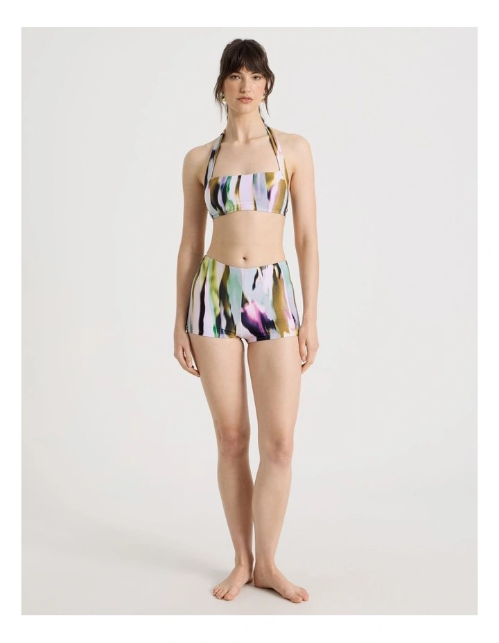 Chelsea Swim Shortie in Aurora Blur image 1