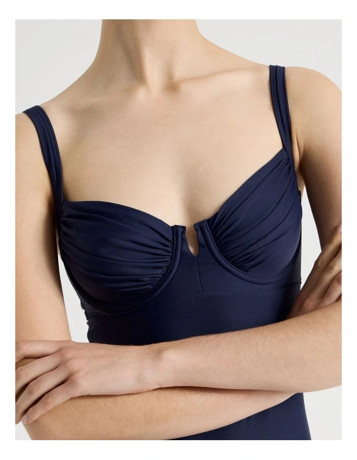 Leila Swimsuit in Navy image 5