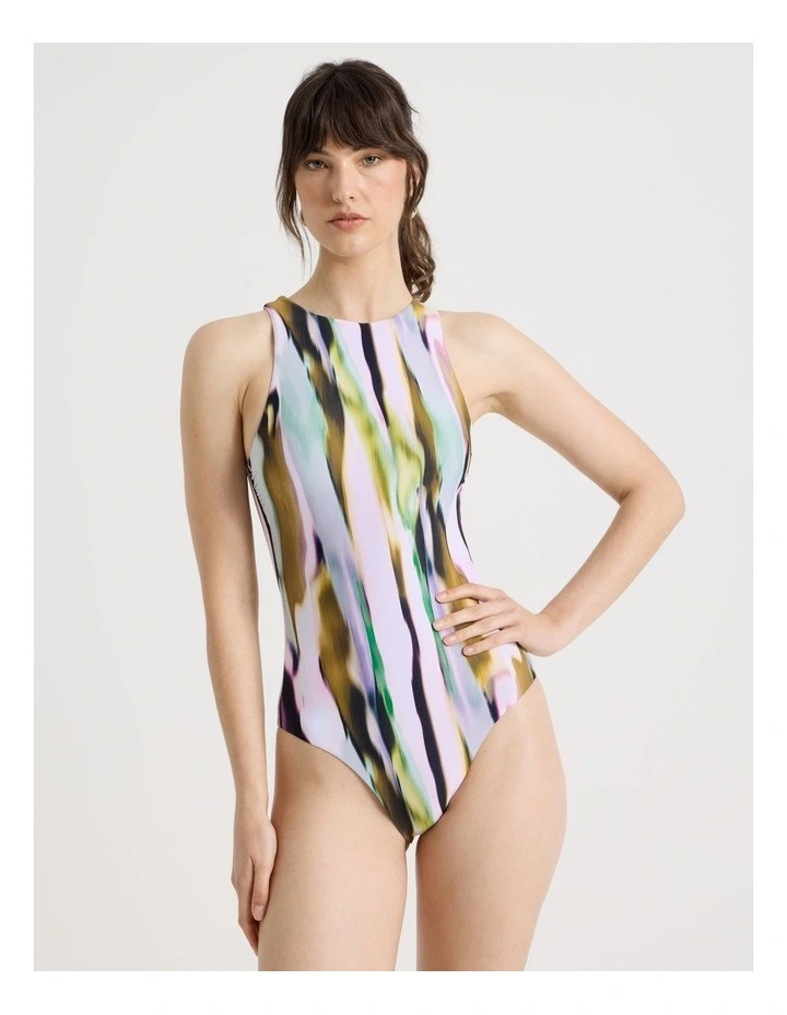 Hayley Swimsuit in Aurora Blur image 1