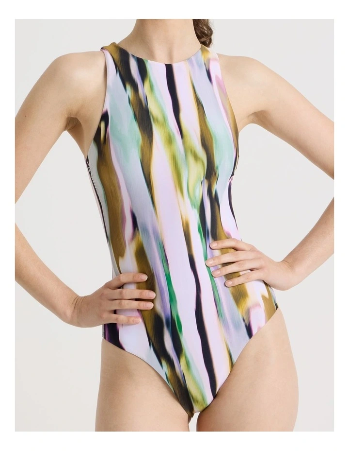 Hayley Swimsuit in Aurora Blur image 3