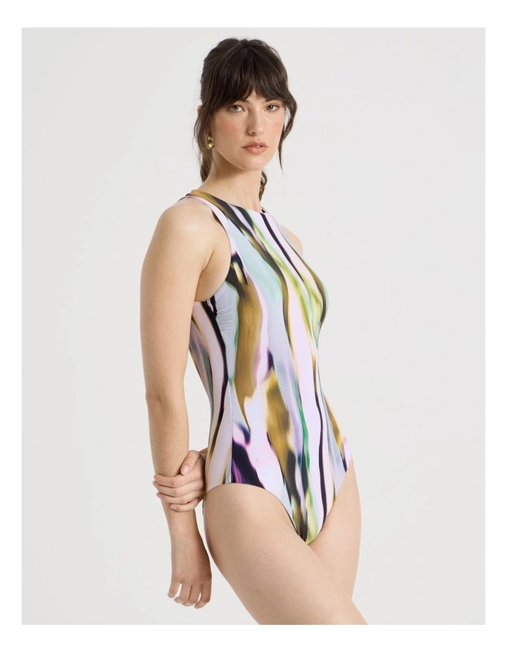 Hayley Swimsuit in Aurora Blur image 5