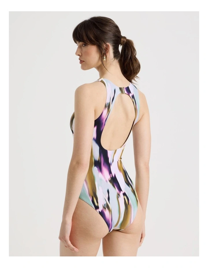 Hayley Swimsuit in Aurora Blur image 6