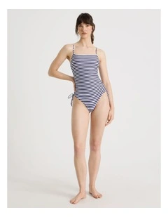 Romy Swimsuit in Navy Stripe