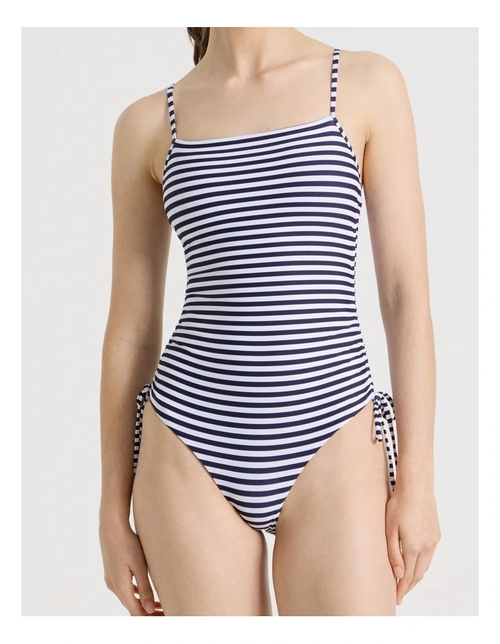 Romy Swimsuit in Navy Stripe image 5