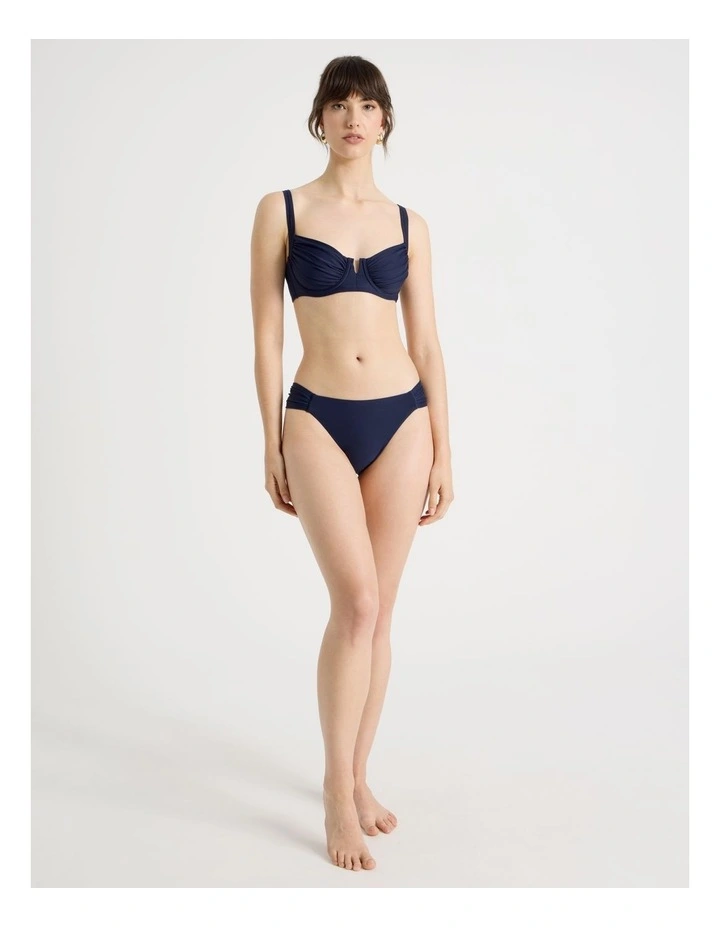 Leila Swim Top in Navy image 4