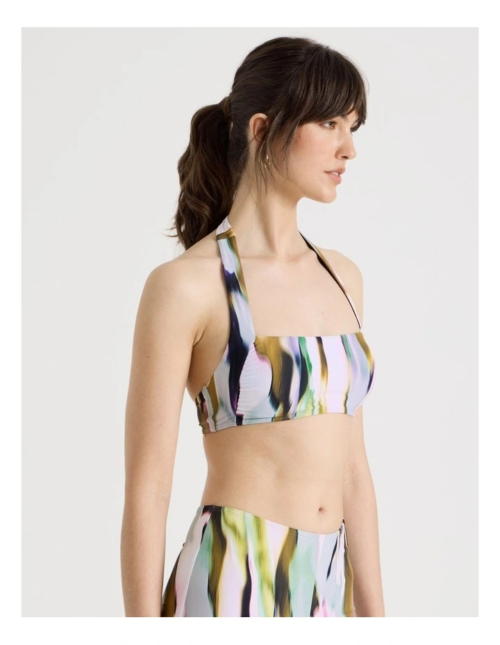 Michelle Swim Top in Aurora Blur image 4