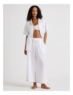 Luna Pant in White