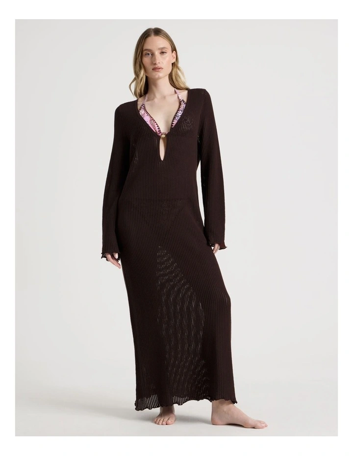 Anastasia Dress in Chocolate image 1