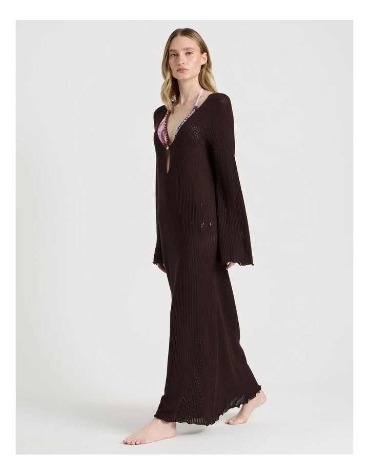 Anastasia Dress in Chocolate image 3