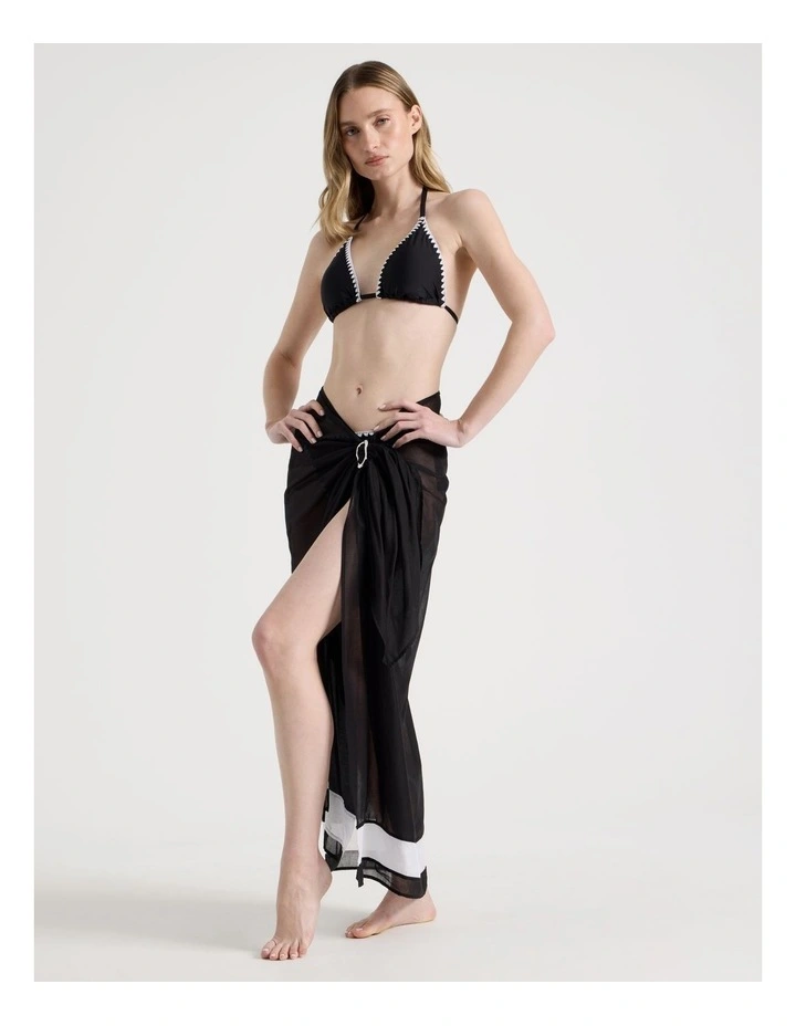 Giselle Sarong in Black/White image 1