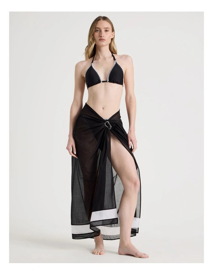 Giselle Sarong in Black/White image 3