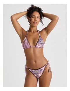 Karina Crochet Swim Bottom in Patchwork