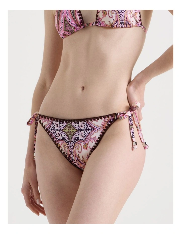 Karina Crochet Swim Bottom in Patchwork image 2