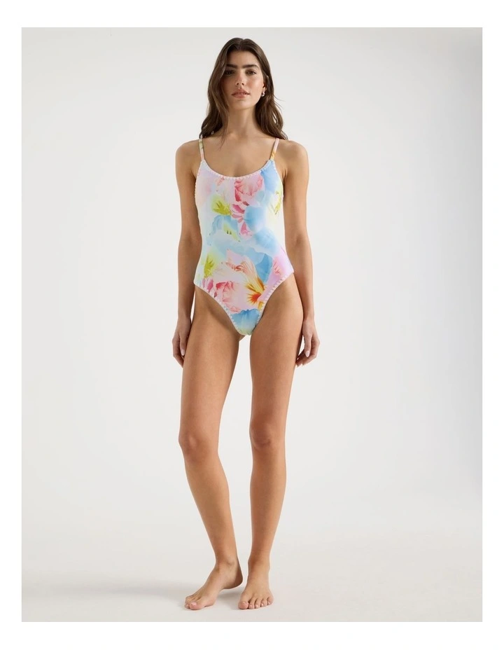 Bonnie Crochet Swimsuit in Summer Floral image 5