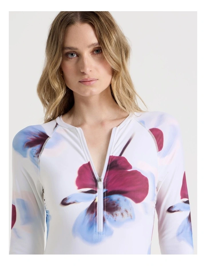 Gia Swimsuit in Orchid Floral image 3