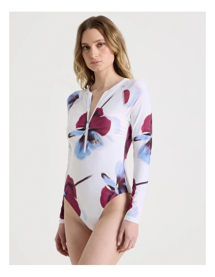 Gia Swimsuit in Orchid Floral image 4