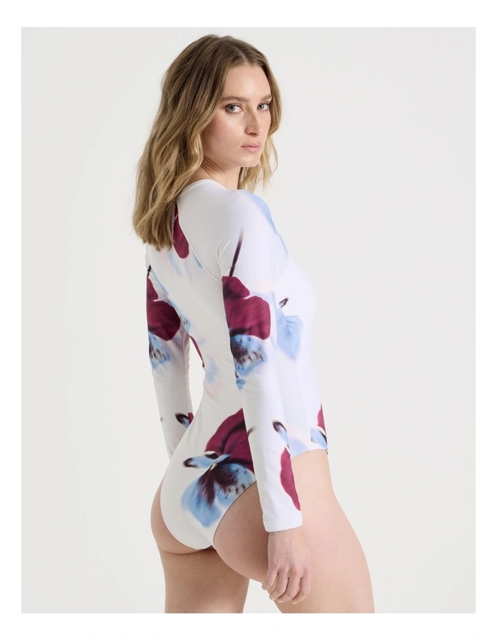 Gia Swimsuit in Orchid Floral image 6