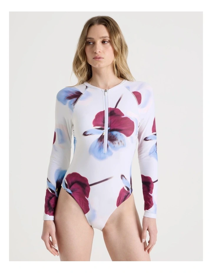 Gia Swimsuit in Orchid Floral image 7