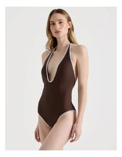 Posie Swimsuit in Chocolate