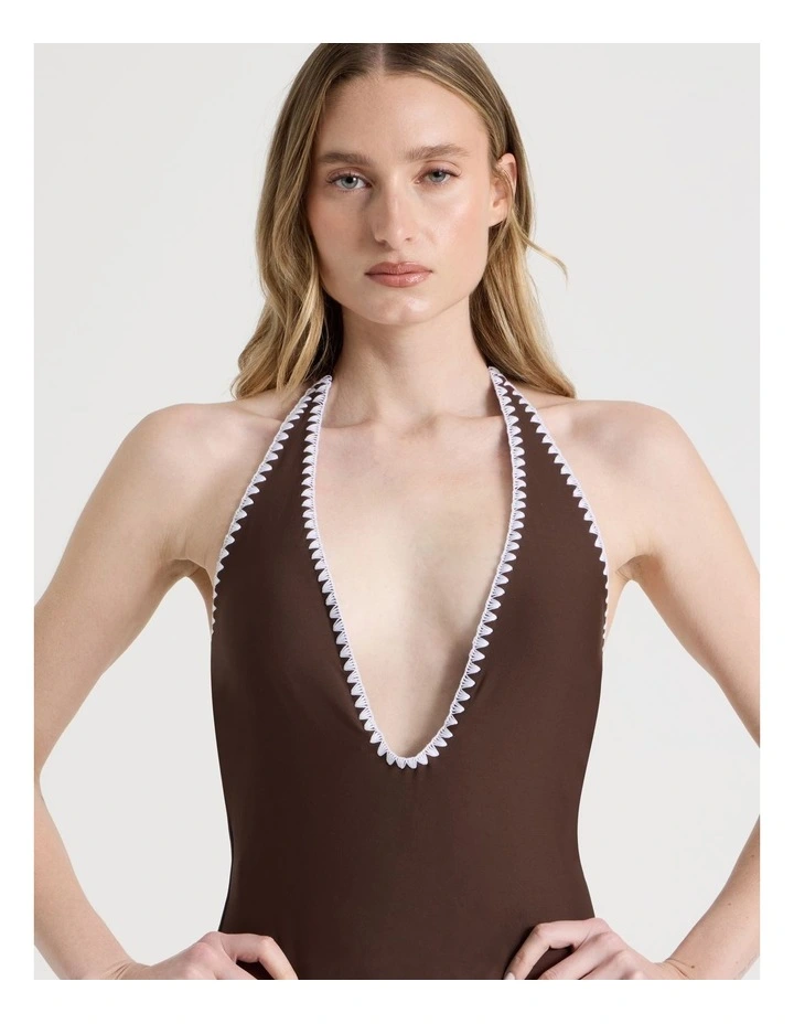 Posie Swimsuit in Chocolate image 2