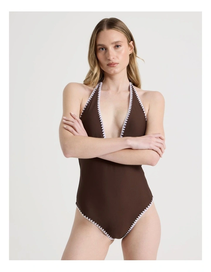 Posie Swimsuit in Chocolate image 3
