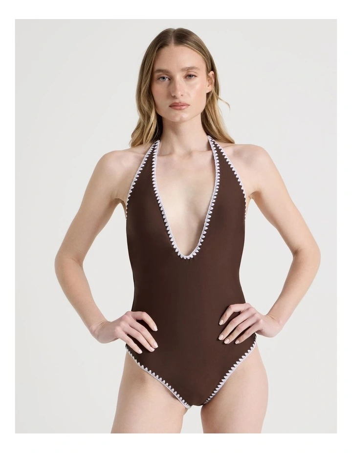 Posie Swimsuit in Chocolate image 5