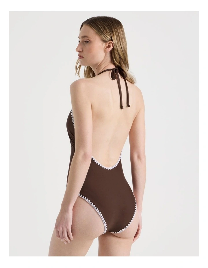 Posie Swimsuit in Chocolate image 6