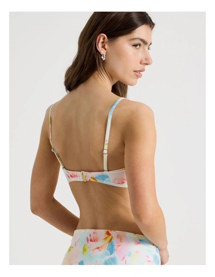 Lila Swim Top in Summer Floral image 5