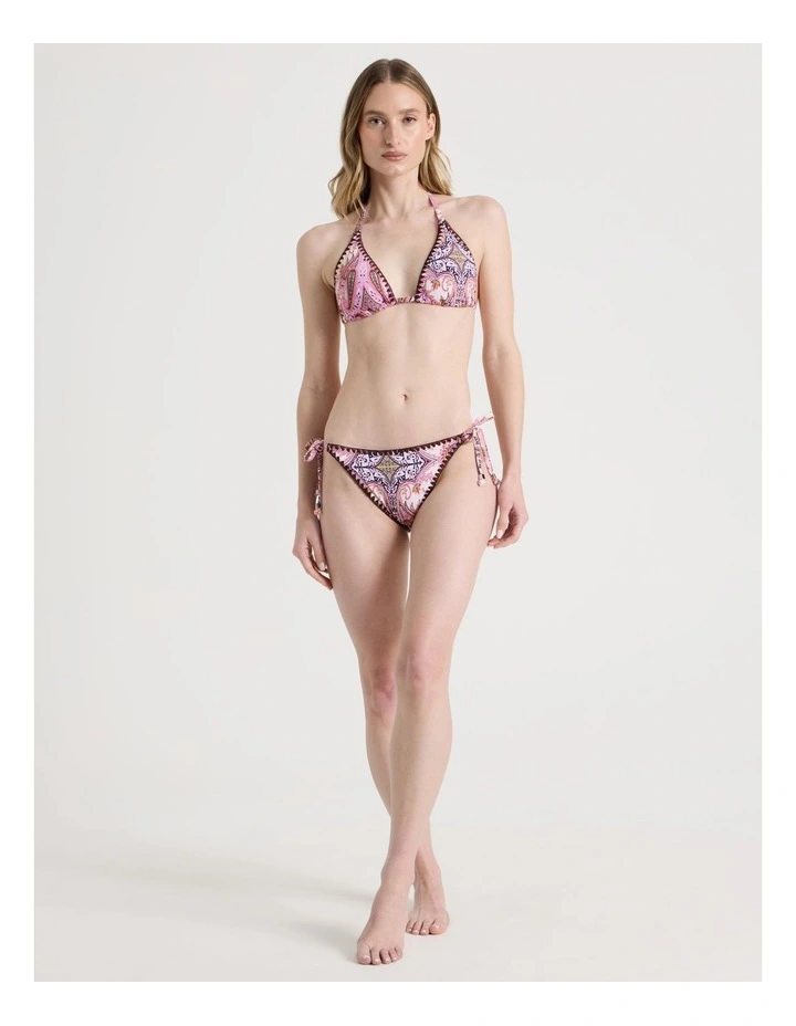 Rosie Crochet Swim Top in Patchwork image 3