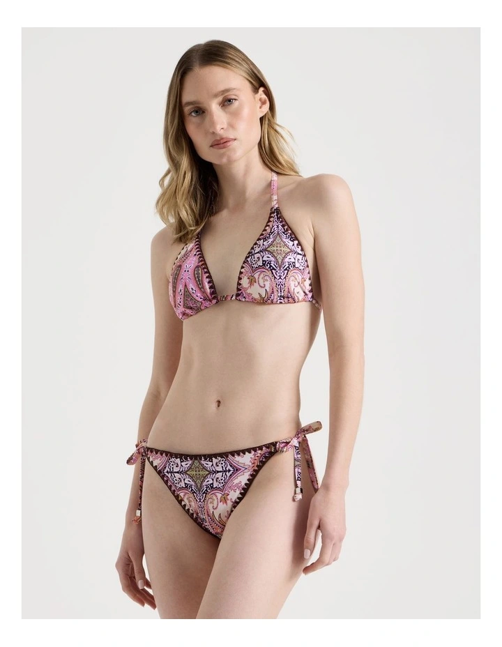 Rosie Crochet Swim Top in Patchwork image 4