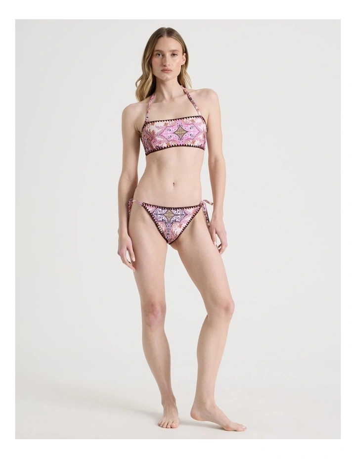 Billie Crochet Swim Top in Patchwork image 3