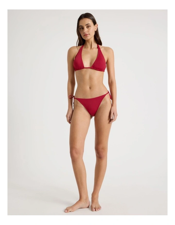 Kaia Swim Bottom in Red image 1