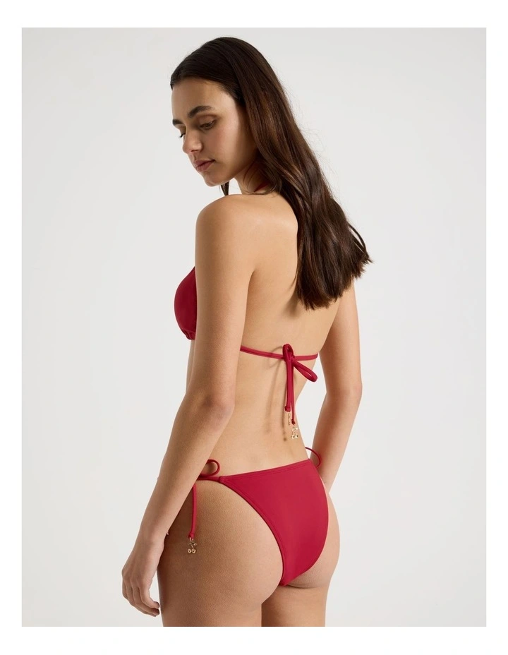 Kaia Swim Bottom in Red image 5