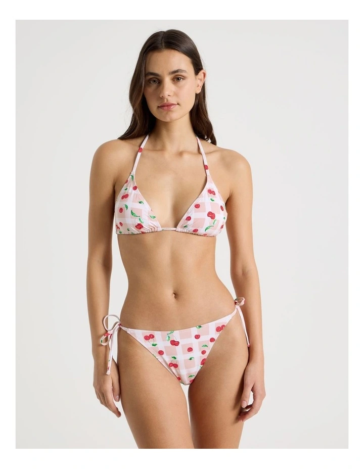 Kaia Swim Bottom in Cherry Gingham image 3