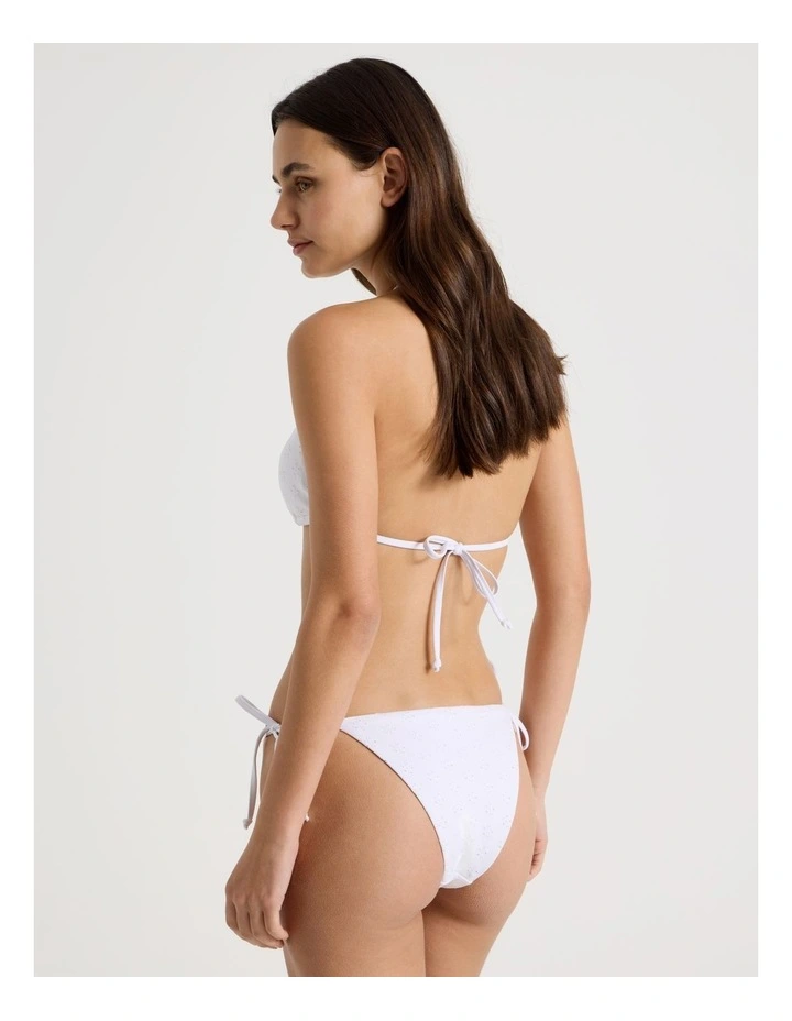 Misha Swim Bottom in White Broderie image 6