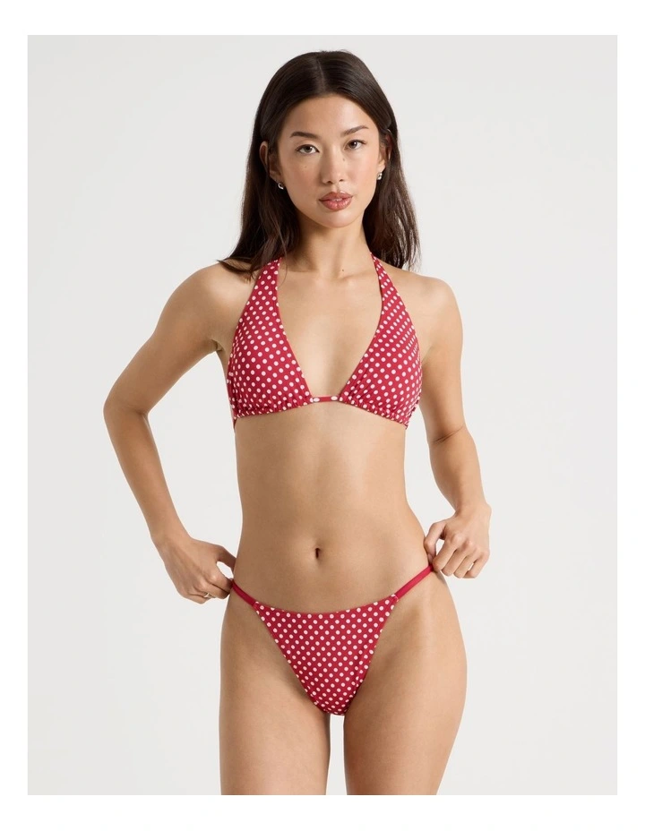 Tara Bikini Bottom in White Spot image 3