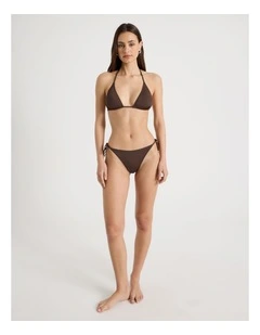 Kaia Swim Bottom in Dark Chocolate