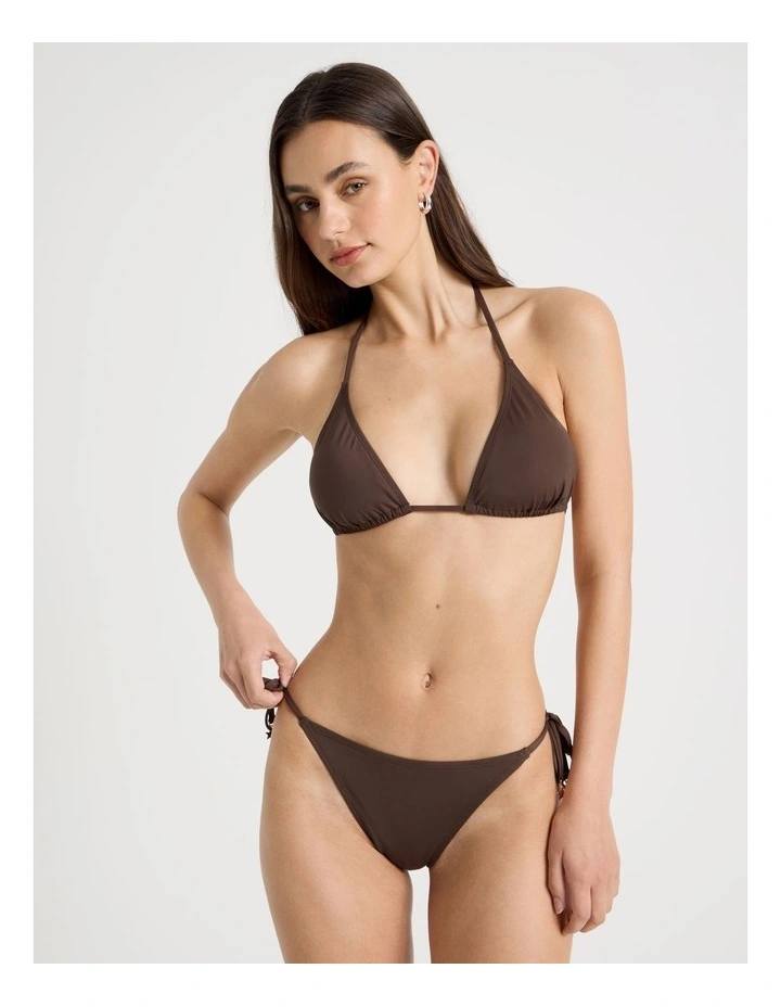 Kaia Swim Bottom in Dark Chocolate image 2