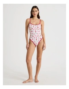 Camila Swimsuit in Cherry Gingham