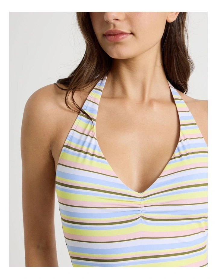 Ally Swimsuit in Pastel Stripe image 4