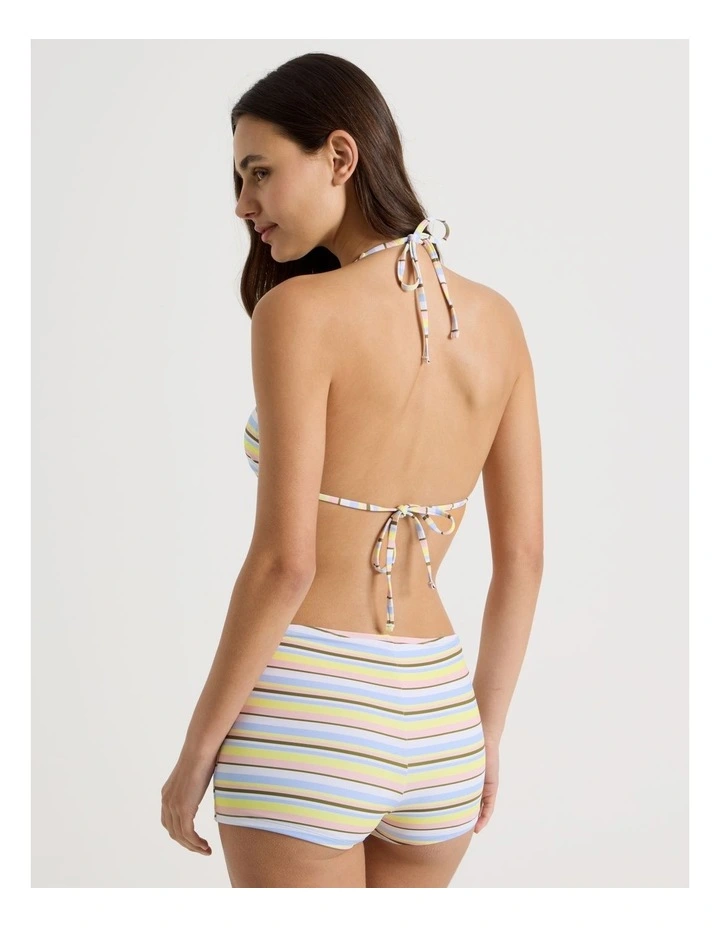 Hattie Halter Swim Top in Pastel Stripe image 5