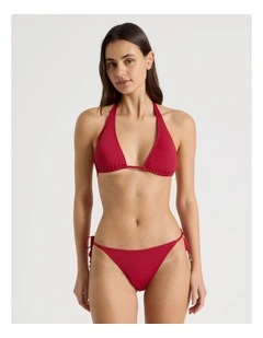 Hattie Halter Swim Top in Red