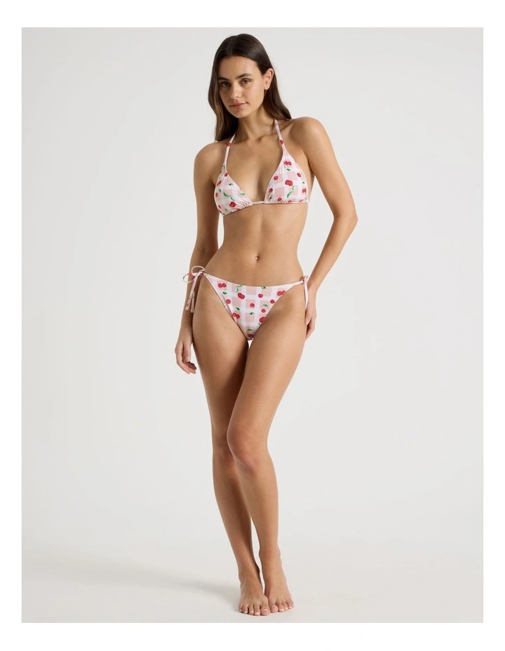 Kiara Swim Top in Cherry Gingham image 2