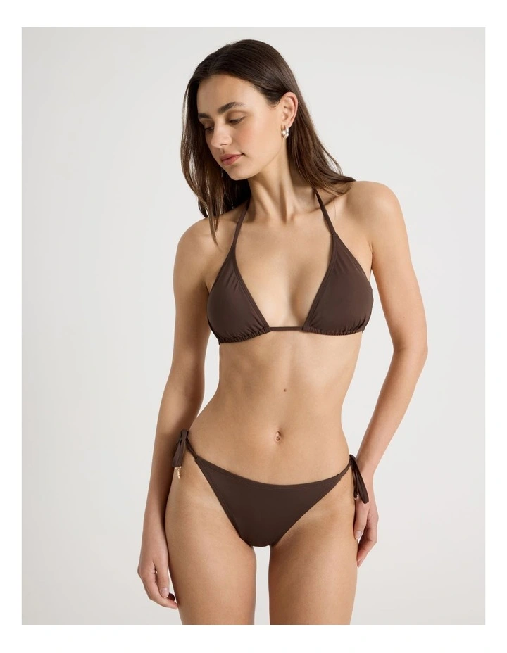 Kiara Swim Top in Dark Chocolate image 3